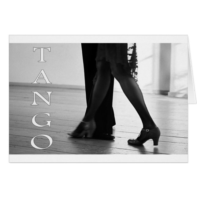 Tango Dans coole design! (Voorkant Horizontaal)