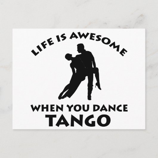 Tango dans Design Briefkaart (Voorkant)