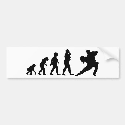 Tango Dansen Bumpersticker (Voorkant)