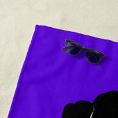 Tango Danser Liefdespaar Strandhanddoek - Kies Kle Strandlaken (In situ)