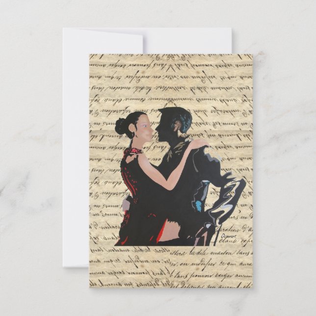 Tango-dansers (Voorkant)