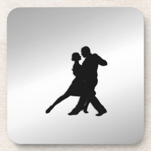 Tango dansers bier onderzetter