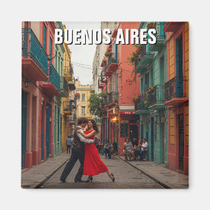 Tango Dansers Buenos Aires Argentinië reizen Magneet