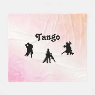 Tango Dansers Fleece Deken