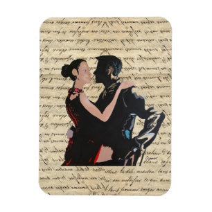 Tango-dansers Magneet