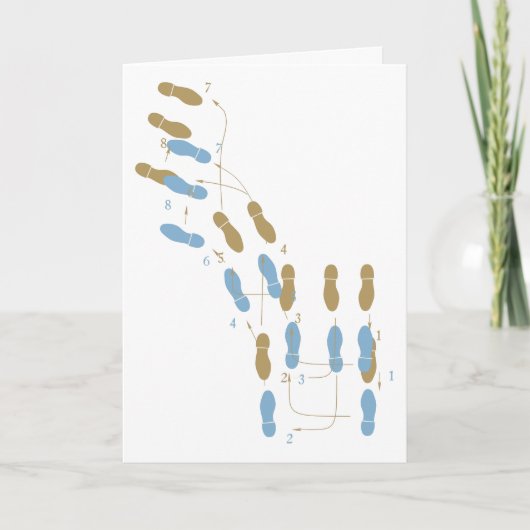 Tango de carte d'amour (deux hommes) (Devant)