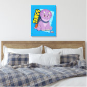 tango | Dino Ranch Canvas Afdruk (Insitu (Slaapkamer))