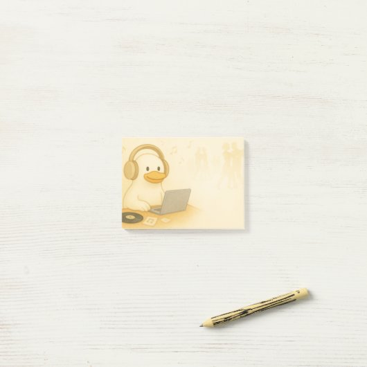 Tango DJ Post-it® Notes (Op bureau)