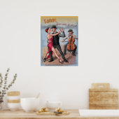 Tango - Dos almas, un compás. Poster d'art dansant (Cuisine)