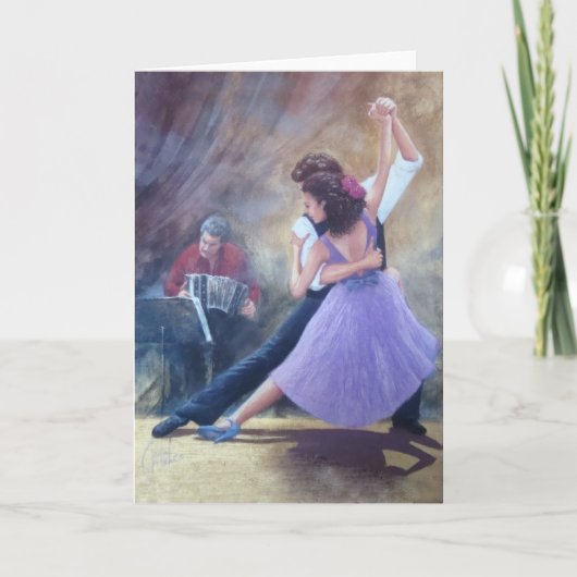 tango fantasie kaart (Voorkant)