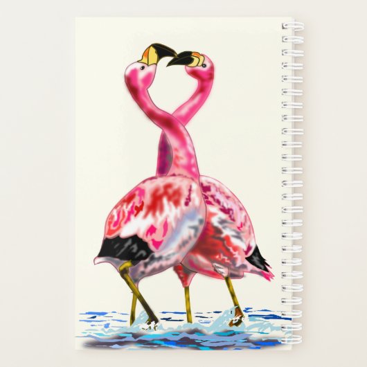 Tango Flamant rose Planner Love (Dos)