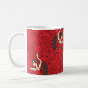 tango flamenco danspatroon koffiemok