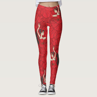 tango flamenco danspatroon leggings
