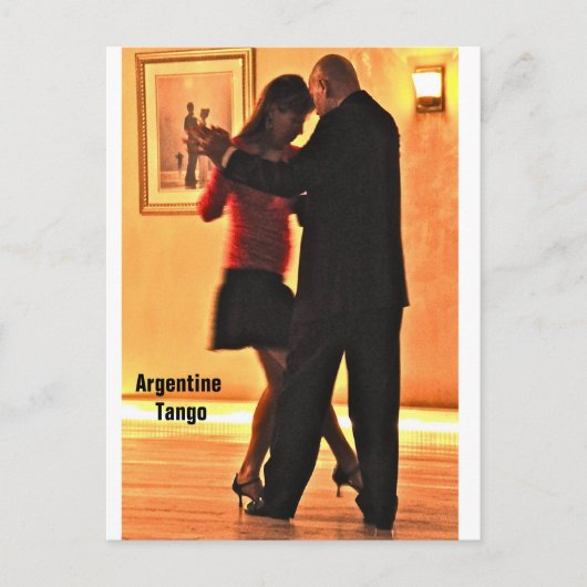 Tango Gig Briefkaart (Voorkant)