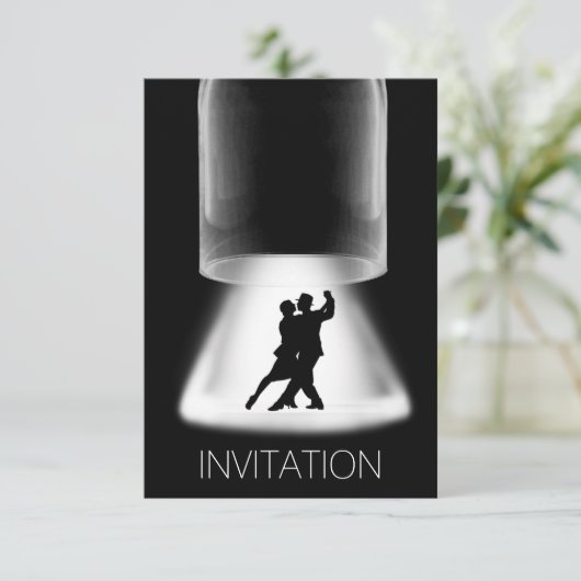 Tango Latin Dance Moderne Vip Invitation (Debout devant)