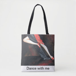 Tango Legs canvas tas voor elke keer!