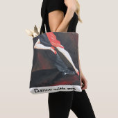 Tango Legs canvas tas voor elke keer! (Dichtbij)