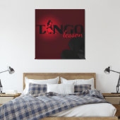 Tango Lesson - Gewikkeld Canvas Afdruk (Insitu (Slaapkamer))