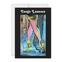 Tango Lessons Uitnodiging