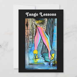 Tango Lessons Uitnodiging