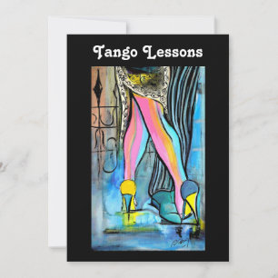Tango Lessons Uitnodiging
