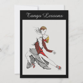 Tango Lessons Uitnodiging