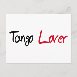 Tango Lover Products! Briefkaart