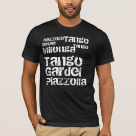 Tango Milonga en Piazzolla T-shirt