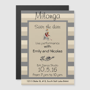 Tango Milonga Live optreden Magnetische Uitnodiging