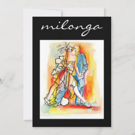 Tango Milonga Uitnodiging