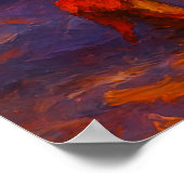 Tango Passion Red Dress Dance Poster (Hoek)