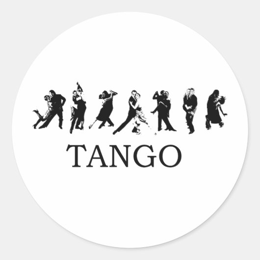TANGO RONDE STICKER (Voorkant)
