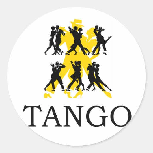 TANGO RONDE STICKER (Voorkant)