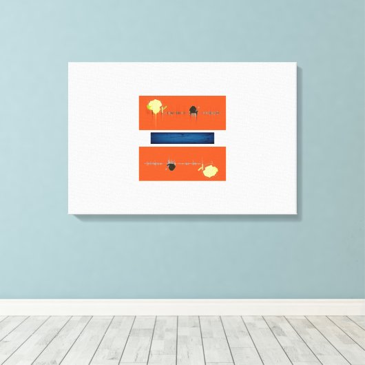 Tango Tango Canvas Afdruk (Insitu (Houten vloer))