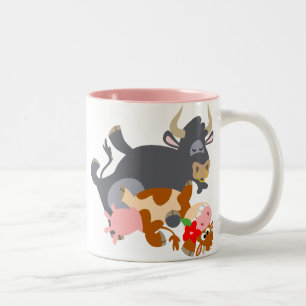 Tango ! ! (taureau et vache de dessin animé) Mug