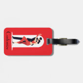 Tangodansers Thunder_Cove Bagagelabel (Achterkant horizontaal)