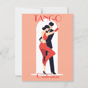 Tangodansers Thunder_Cove Briefkaart