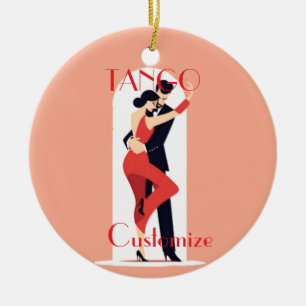 Tangodansers Thunder_Cove Keramisch Ornament