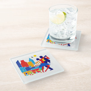 Tangoglas Onderzetter Glazen Onderzetter