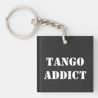 Tangoverslaafde Tanguero Argentijnse Tango Sleutelhanger