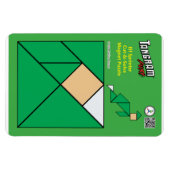 Tangram eigenzinnige elf magneet - Sprinter (Horizontaal)