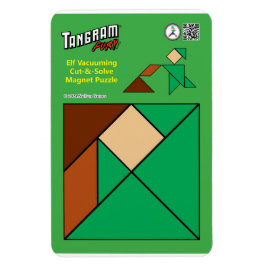 Tangram eigenzinnige elf magneet - stofzuigen