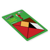 Tangram Magnets de Noël - Père Noël & Sack of Toys (Côté Droit)