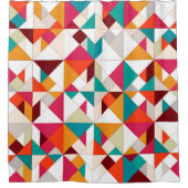 tangramgeo douchegordijn (Voorkant)