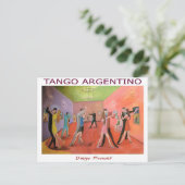 Tangueria 5 briefkaart (Staand voorkant)