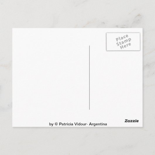 Tangueritos en de Sun Tango Briefkaart (Achterkant)