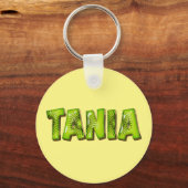 Tania Nom Porte-clés Design Kiwi (Recto)