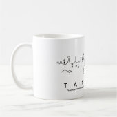 Tanisha peptide nom mug (Gauche)