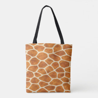 tanjeren giraffendruk tote tas