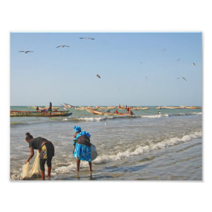Tanji, Gambia Foto Afdruk